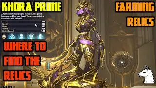 Let's Play Warframe - Khora Prime Farm (Full Version)