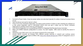 Setup Dell R620
