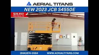 FOR SALE: NEW 2023 JCB S4550E #scissorlift #jcb