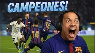CAMPEONES DE LA SUPERCOPA!!! FC BARCELONA VS REAL MADRID - *REACCION*