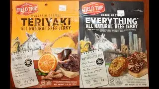 Field Trip Beef Jerky: Mandarin Orange Teriyaki & Brooklyn Style Everything Review