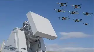 What is the UK's 'microwave weapon' that counters drone attacks and how does it work?