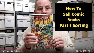 How To Sell Comic Books, Part 1, Sorting Comics, Coast2Coast Auctions and Mound City Auctions