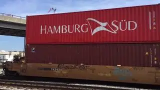 Eastbound NS double stack