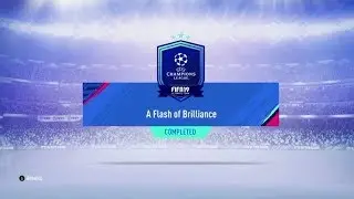 FIFA 19- A FLASH OF BRILLIANCE SBC CHEAP/COMPLETED!!! 85 RATED PLAYER!!