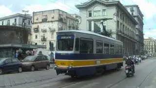 (HD) Trams and Trolleybuses in Naples 05/04/13