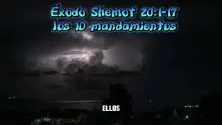 &Eacute;xodo Shemot 20:1-17 los 10 mandamientos #exodo20 #los10mandamientos #biblia #Jesus #Jesucristo