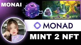 Mint NFT Monad dự &aacute;n MonAI v&agrave; Monadverse Land | Hướng dẫn Testnet aPriori