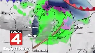 Metro Detroit weather forecast Jan. 13, 2026 -- Noon Update