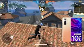 Free fire max || castan video freefire🔥Redmi Note 10 Pro Best Gaming phone 📱