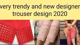 Most famous and trendy trouser design 2020/trouser design style 2020 collection/capri/ trouser