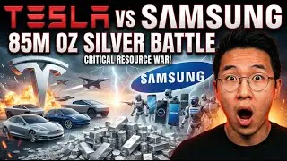 TESLA vs SAMSUNG: 85M OZ SILVER BATTLE (Why $120 Is Next)