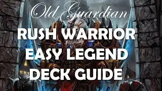 Best Rush Warrior deck to climb to Legend (Hearthstone Rastakhan guide)
