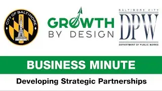 Business Minute - Developing Strategic Partnerships
