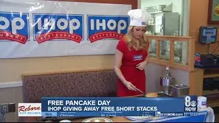 IHOP giving away free short stack pancakes
