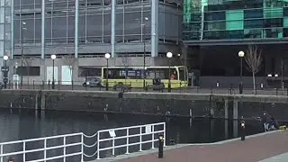 Buses and Trams at Salford Quays, Manchester - Friday 2nd January 2026