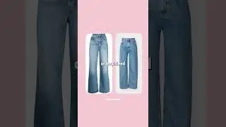 👖 Найдите ИДЕАЛЬНЫЕ джинсы для вашего типа фигуры. Советы по стилю джинсовой одежды ✨