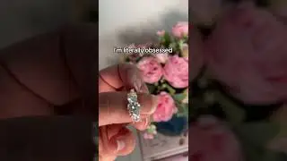 Sparkling Moments with Moissanite #moissanite #moissanitering #ring #jewelry