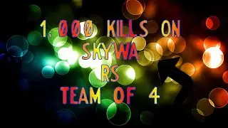 1,000 kills on Skywars team of 4 challenge in cubecraft