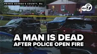 A man with knives shot, killed by police chief in Prince George's County