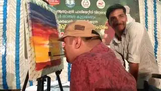 Mouth painting artist | JESFER P | live painting demonstration| VDMFK IMFPA AMFPA