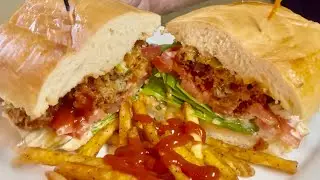 Вкуснейший сэндвич с устрицами!!!