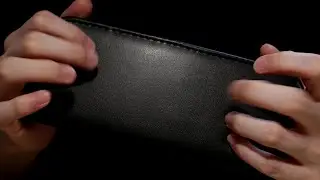 ASMR Fast Aggressive Leather Tapping No Talking