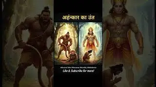 हनुमान जी ने कैसे तोड़ा भीम का घमंड? 🙏 | Power of Humility #DharmicTales
