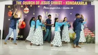 Rajula Raju puttadandi 🌲Christmas Dance @ Sunday School Students 