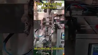 Automatic tea packaging machine | Tea filling and packing machine for packaging various teas