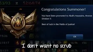 No Scrubs (League of Legends Parody)