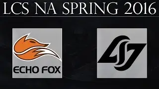 FOX vs CLG | Echo Fox vs Counter Logic Gaming (13.03.2016) | LCS NA Spring 2016