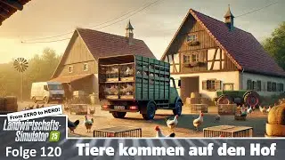 🚜 Einzug der ersten Tiere – der Hof wird endlich lebendig | Farming Sim 25 Multiplayer 🚜#120 #LS25