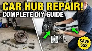 How to  Repar  Wheel Hube #Wheel Hube Reparing#automobile # easy  to learn# dodge Challenger 