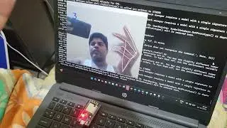Hand Gesture: Control in action on hardware with computer vision 