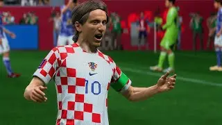 FIFA 23 - Japan vs Croatia - FIFA World Cup 2022 Round Of 16 | PS5 | 4K #fifa23 #worldcup2022