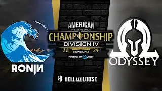 Hell Let Loose - APL Championship | Odyssey vs Ronin | Purple Heart Lane Night | Commentary