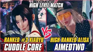 TEKKEN 8 ▰ CUDDLE CORE (#3 Ranked Xiaoyu) vs AIMEDTWO (Alisa) ▰ T8 HIGH LEVEL GAMEPLAY