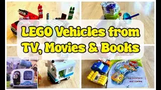 LEGO Vehicles from TV, Movies & Books