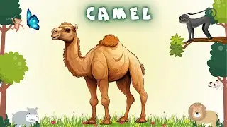 Camel Introduction | Educational Videos For Kids | Animal Names