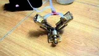 Q2 twin cylinder steam engine