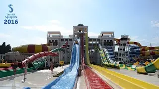 Sunset Aquapark Pomorie Aerial Drone Video [2016]
