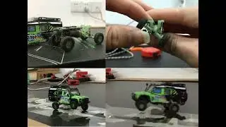 The best trophy truck suspension for hot wheels and 1/64 4x4 off road trucks