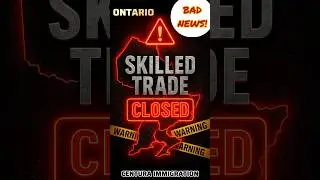 Ontario Skilled Trade Program SHUT DOWN #canada #immigration #shorts #shortspunjabi #ontario #trade