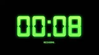 Interval timer - 40 seconds rounds / 15 seconds rests (Cool Style, free to use)