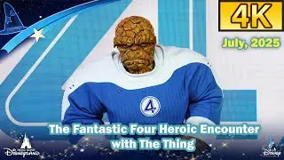 Hong Kong Disneyland - The Fantastic Four Heroic Encounter with The Thing (July, 2025)｜香港迪士尼樂園