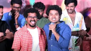 Mouli Tanuj Prasanth Fun With Vishnu Oi @ Mithra Mandali Movie Trailer Launch