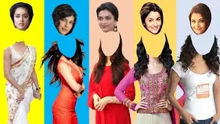 Guess The Bollywood Actress With Bollywood Puzzle Game |  Wrong Heads Puzzle Video | Wrong Heads