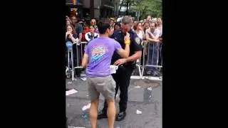 NYPD gets down during NYC pride
