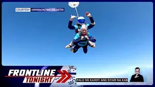 102-year-old lola, ipinagdiwang ang birthday sa skydiving | Frontline Tonight